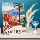  Cote D'Azur Beach Girl Fotoplaat (Zijkant)
