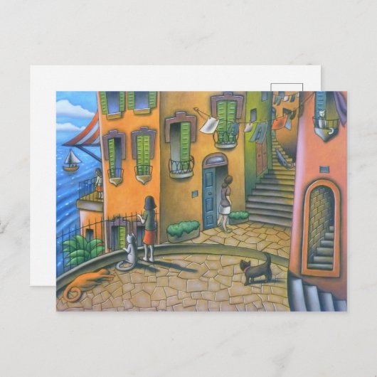 Cote D'azur Briefkaart (Voorkant / Achterkant)