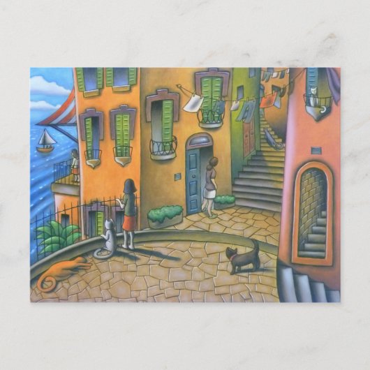 Cote D'azur Briefkaart (Voorkant)