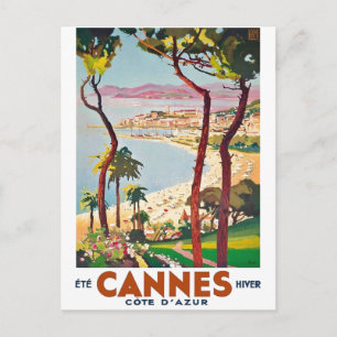 Cote d'Azur Cannes Briefkaart