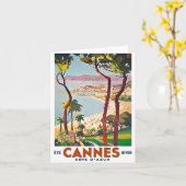  Cote d'Azur Cannes Kaart (Gele Bloem)