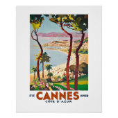  Cote d'Azur Cannes Perfect Poster (Voorkant)