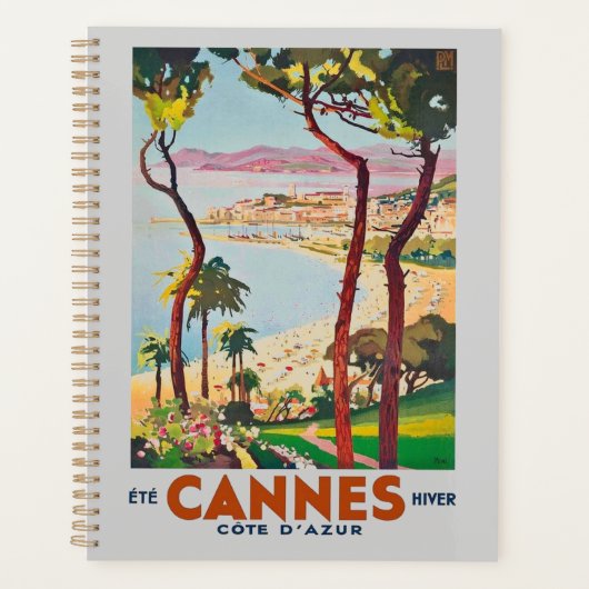 Cote d'Azur Cannes Planner (Voorkant)