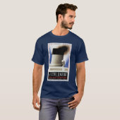 Cote d'Azur Channel Ferry Poster T-shirt (Voorkant volledig)