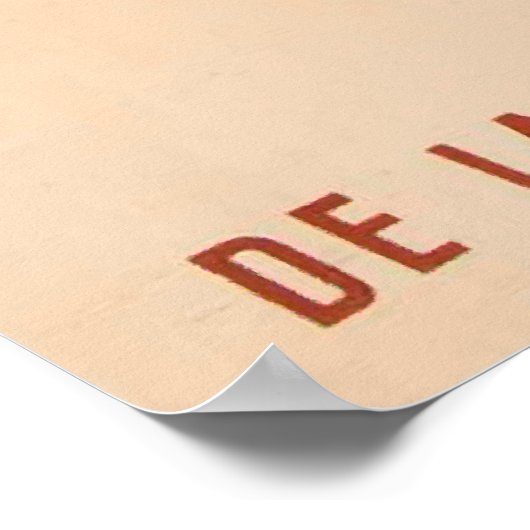 Cote D'Azur  Frans reisposter Poster (Hoek)