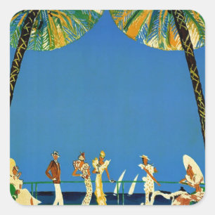  Cote d'Azur Franse Stickers reizen