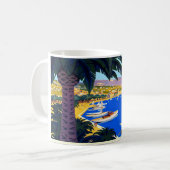  Cote d'Azur Hiver Ete Bandol Reismok Koffiemok (Voorkant links)