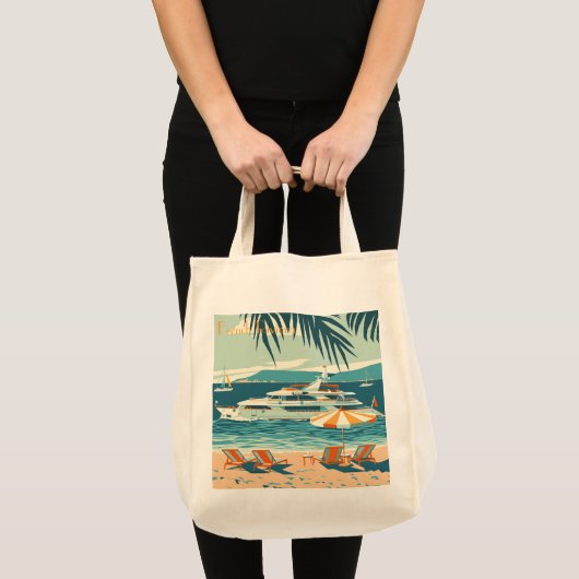 Côte d'Azur: Iconische bestemmingen Tote Bag (Voorkant (product))