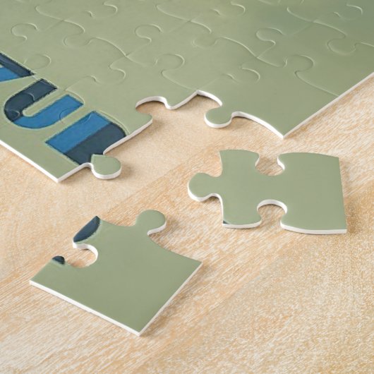 Cote D'Azur, illustratie van computerracisme Legpuzzel (Zijkant)