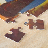  Cote D'Azur Old Travel Art Legpuzzel (Zijkant)