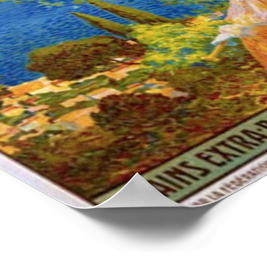 Cote d'Azur Poster (Hoek)