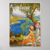 Cote d'Azur Poster (Voorkant)
