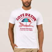 Cote d'Azur T-Shirt (Voorkant)