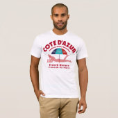 Cote d'Azur T-Shirt (Voorkant volledig)