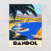  Cote D'Azur Travel Briefkaart (Voorkant)