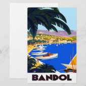 Cote D'Azur Travel Briefpapier (Voorkant / Achterkant)