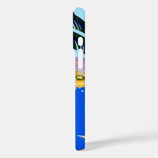 Cote D'Azur Travel Case-Mate iPhone Case (Achterkant / Links)