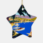 Cote D'Azur Travel Keramisch Ornament (Rechts)