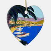 Cote D'Azur Travel Keramisch Ornament (Rechts)