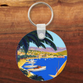 Cote D'Azur Travel Sleutelhanger (Voorkant)