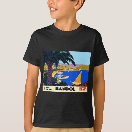 Cote D'Azur Travel T-shirt (Voorkant)