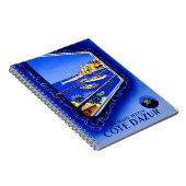 Cote d'Azur Vintage Poster teruggezet Notitieboek (Rechterzijde)