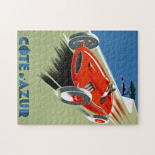 Cote d'Azure Legpuzzel (Horizontaal)