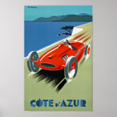 Cote d'Azure Poster (Voorkant)