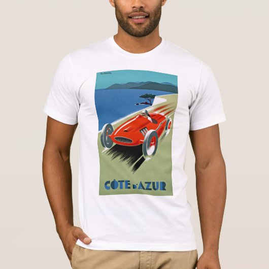 Cote d'Azure T-shirt (Voorkant)