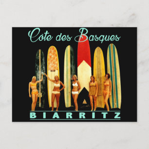 Côte des Basques Biarritz Briefkaart