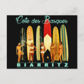 Côte des Basques Biarritz Briefkaart (Voorkant)