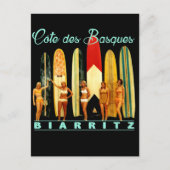 Côte des Basques Biarritz Briefkaart (Voorkant)