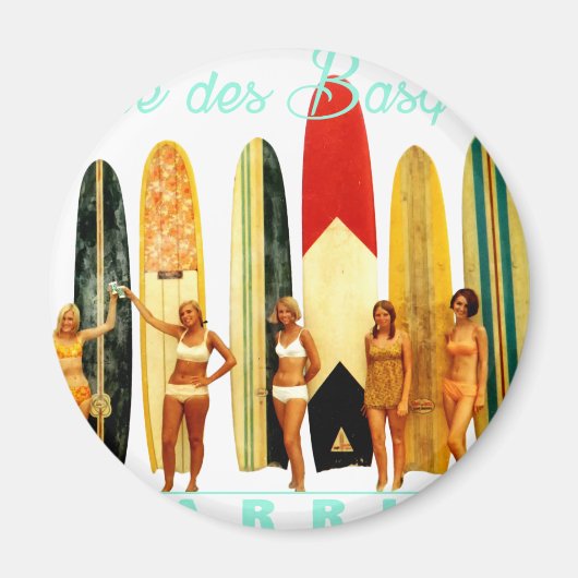 Côte des Basques Biarritz Magneet (Voorkant)