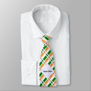 Côte D'Ivoire en Ivoorkust Vlag Stropdas