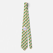 Côte D'Ivoire en Ivoorkust Vlag Stropdas (Voorkant)
