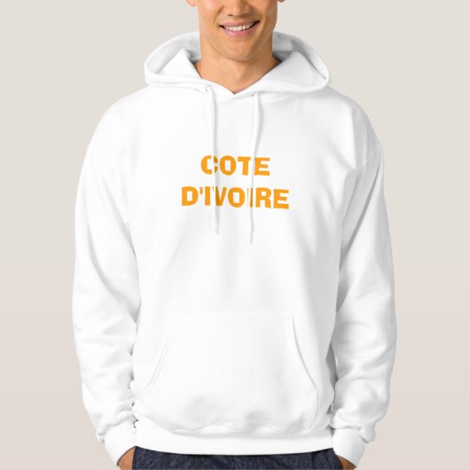 COTE D'IVOIRE HOODIE (Voorkant)