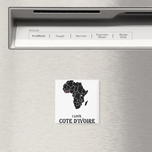 Cote D'ivoire Magneet (Insitu (Vaatwasser))