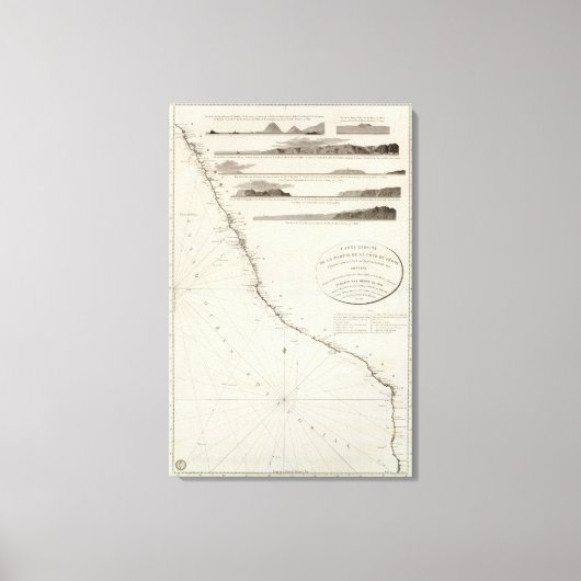 Cote, Peru Canvas Afdruk (Voorkant)