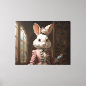Cotillion Bunny Canvas Afdruk (Voorkant)