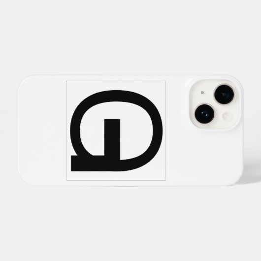 COTOG-symbool iPhone Hoesje (Achterkant horizontaal)