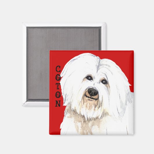 Coton Color Block Magneet (Voorkant / Achterkant)