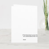 Coton De Tulear at Christmas Feestdagen Kaart (Achterkant)