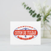 Coton De Tulear Briefkaart (Staand voorkant)