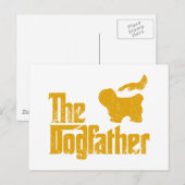 Coton de Tulear Briefkaart (Voorkant / Achterkant)