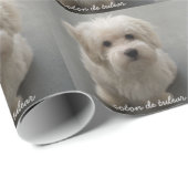 Coton de Tulear Cadeaupapier (Rol Hoek)