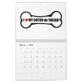 coton de tulear Calendar Kalender (Feb 2026)