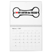 coton de tulear Calendar Kalender (Feb 2027)