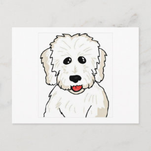 Coton de Tulear Caricature Briefkaart