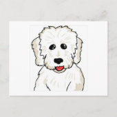 Coton de Tulear Caricature Briefkaart (Voorkant)