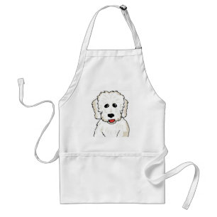 Coton de Tulear Caricature Standaard Schort